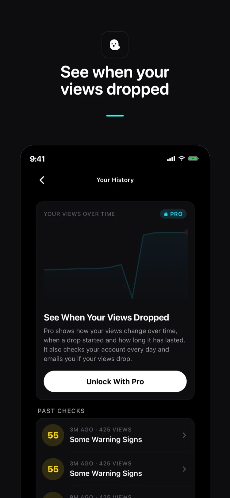 Shadowban Checker screen 4