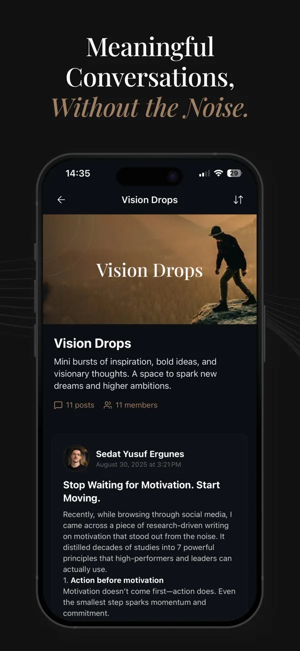 The Status Network screen 2