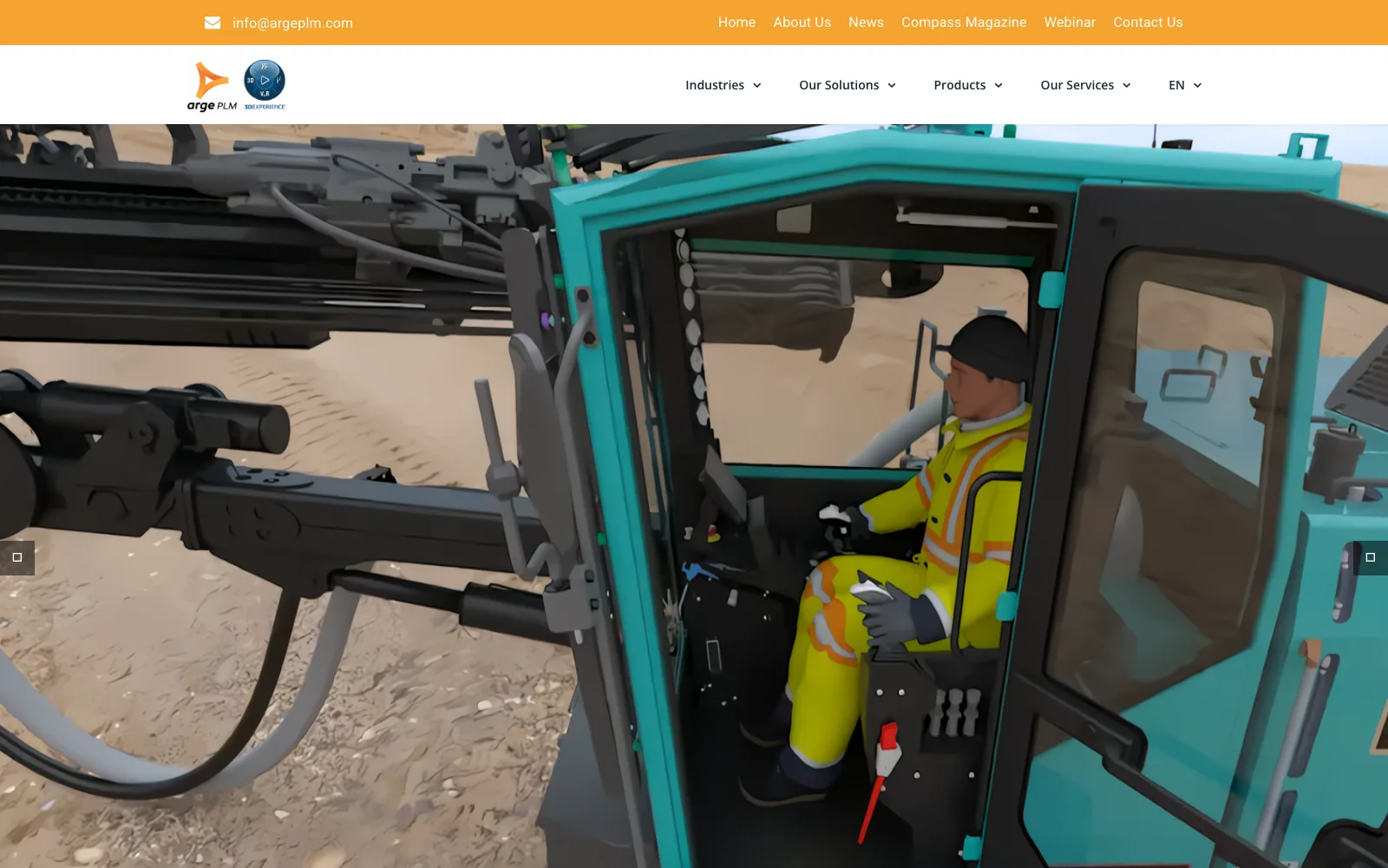 ArgePLM: A Bilingual Site for a PLM and CAD Software Partner