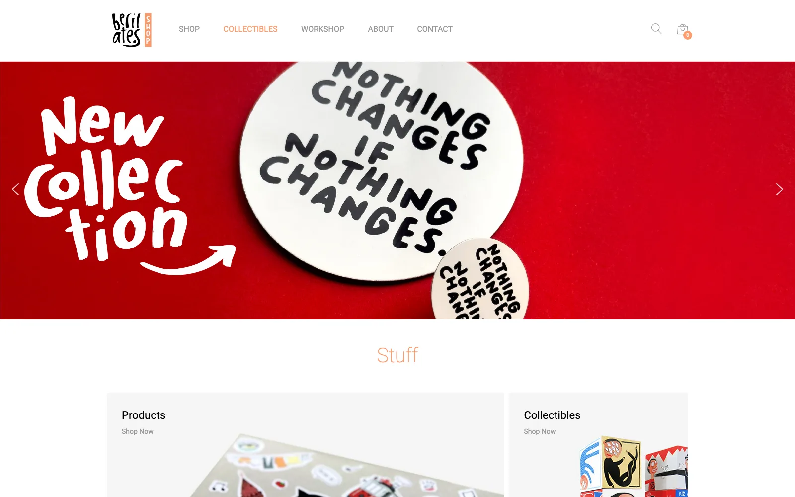 Beril Ateş Shop: A WooCommerce Store for an Illustrator's Prints and Products