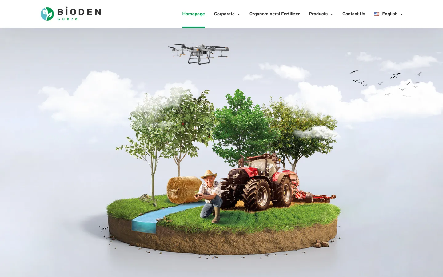 Bioden Gübre: A Bilingual Fertilizer Catalog on WordPress