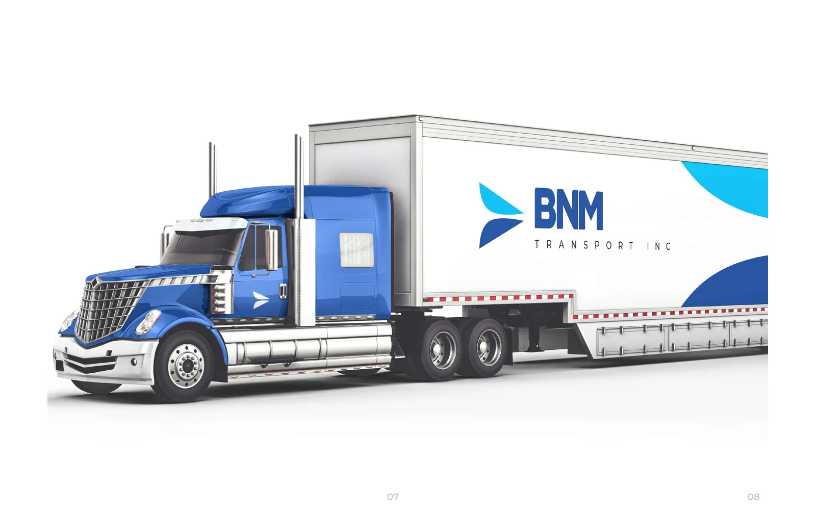 BNM Transport Inc corporate identity 7