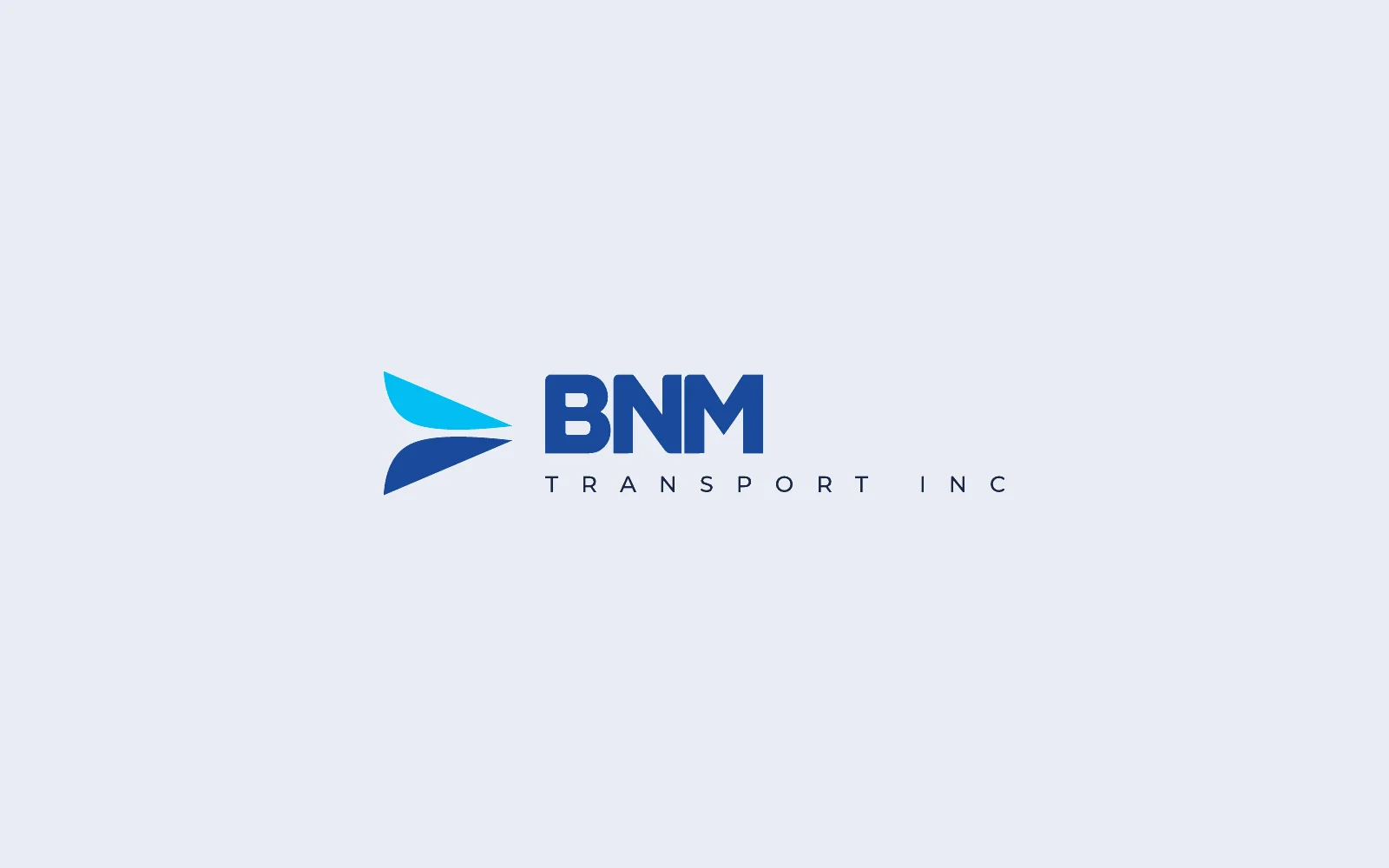 BNM Transport Inc corporate identity 1