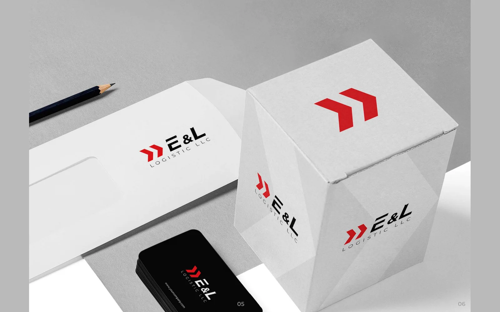 E&L Logistic LLC corporate identity 6
