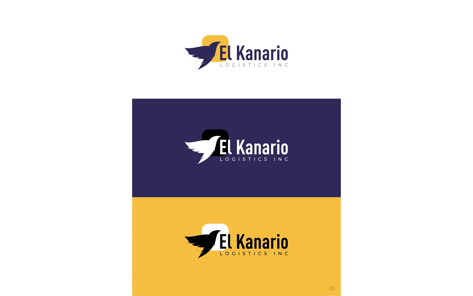 El Kanario Logistics Inc corporate identity 2