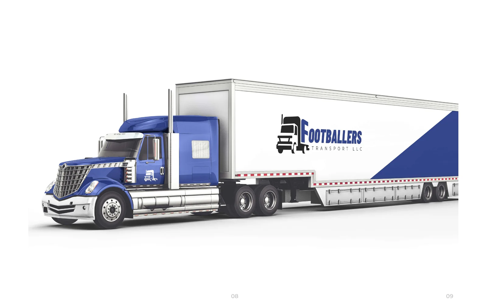 Footballers Transport LLC corporate identity 7