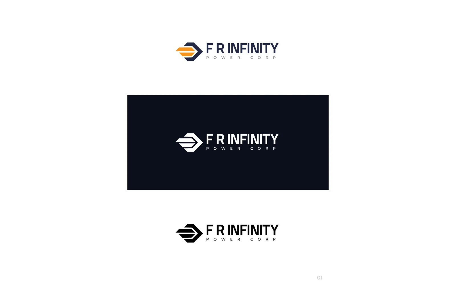 FR Infinity Power Corp corporate identity 2