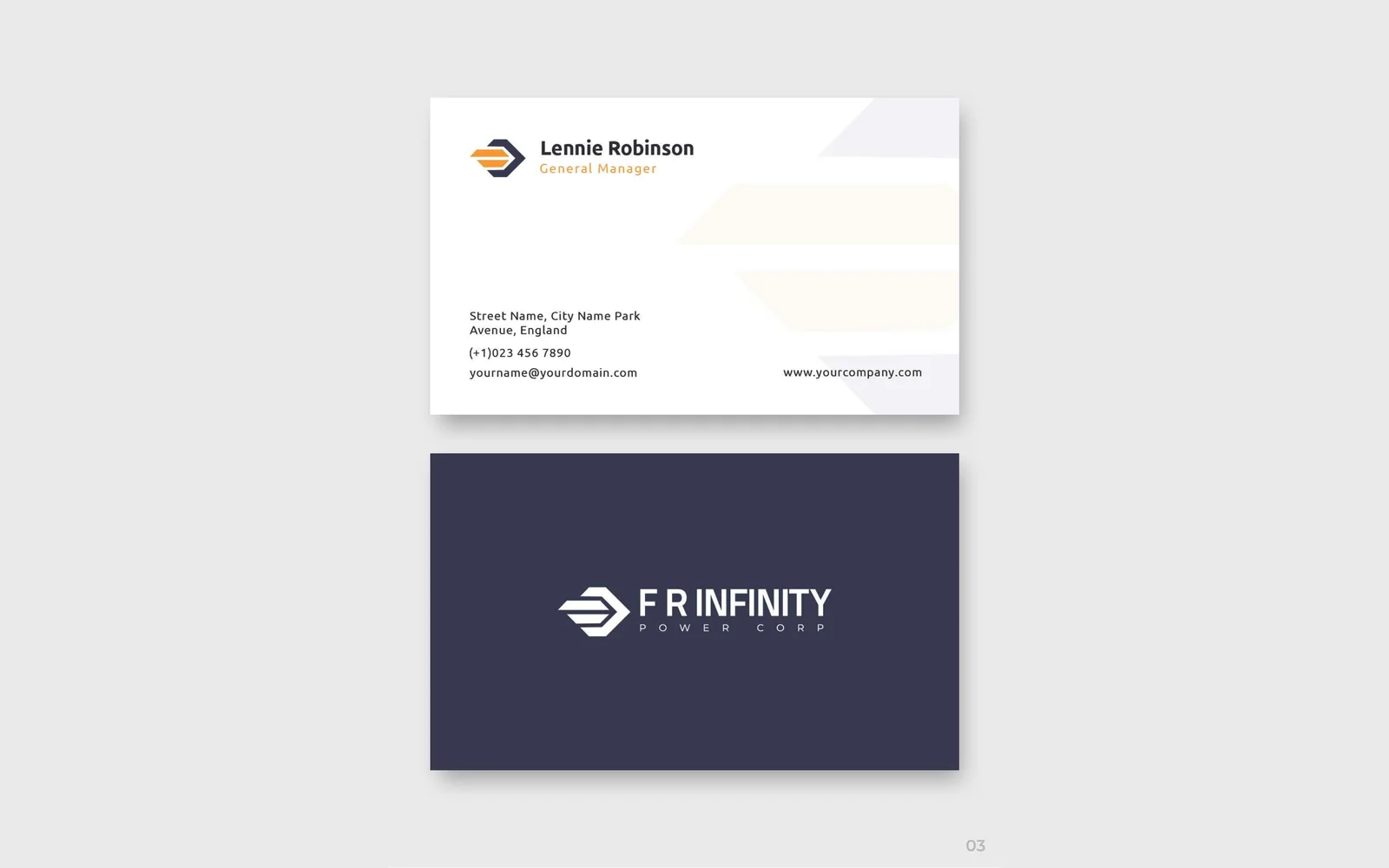 FR Infinity Power Corp corporate identity 4