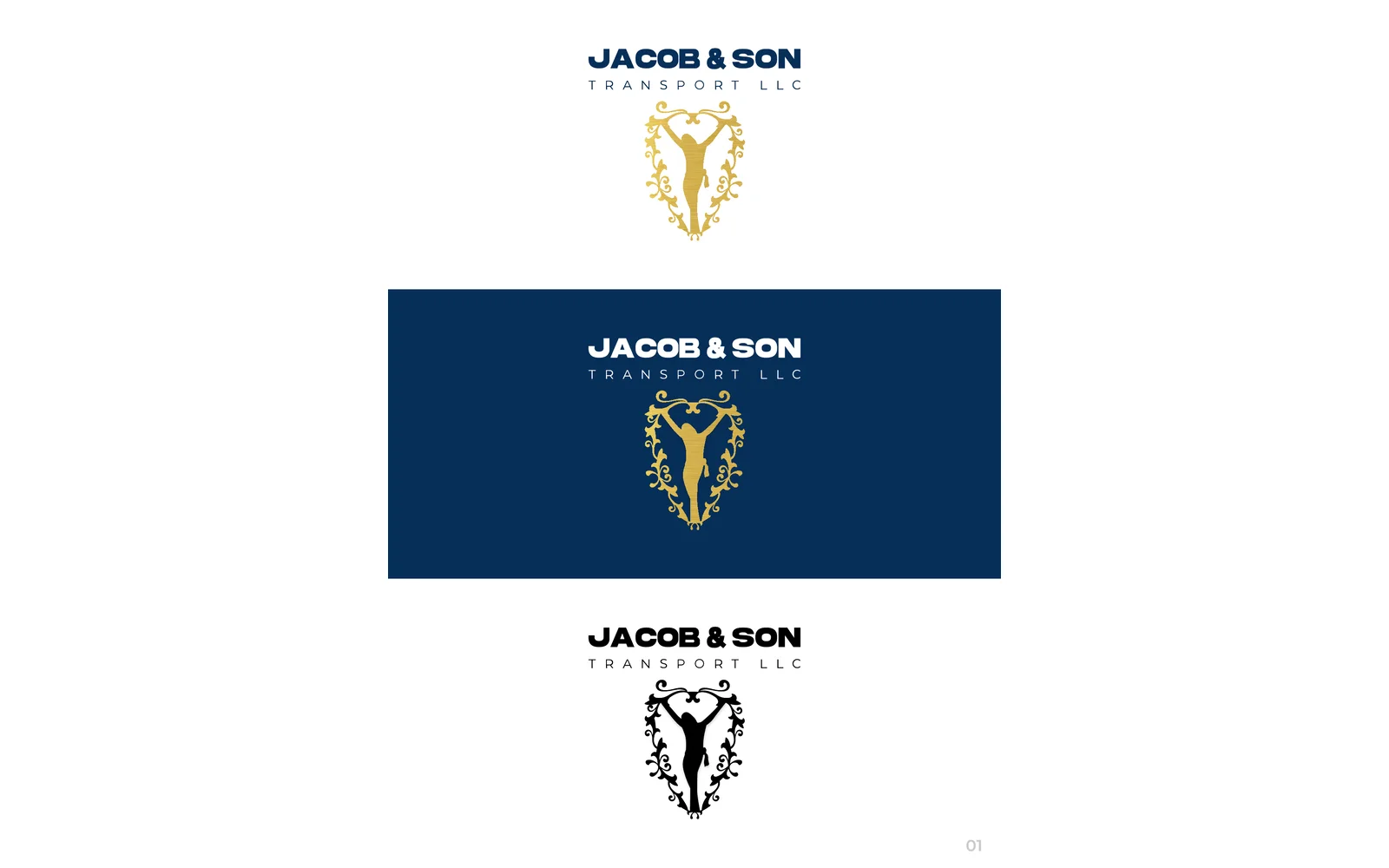 Jacob & Son Transport LLC corporate identity 2