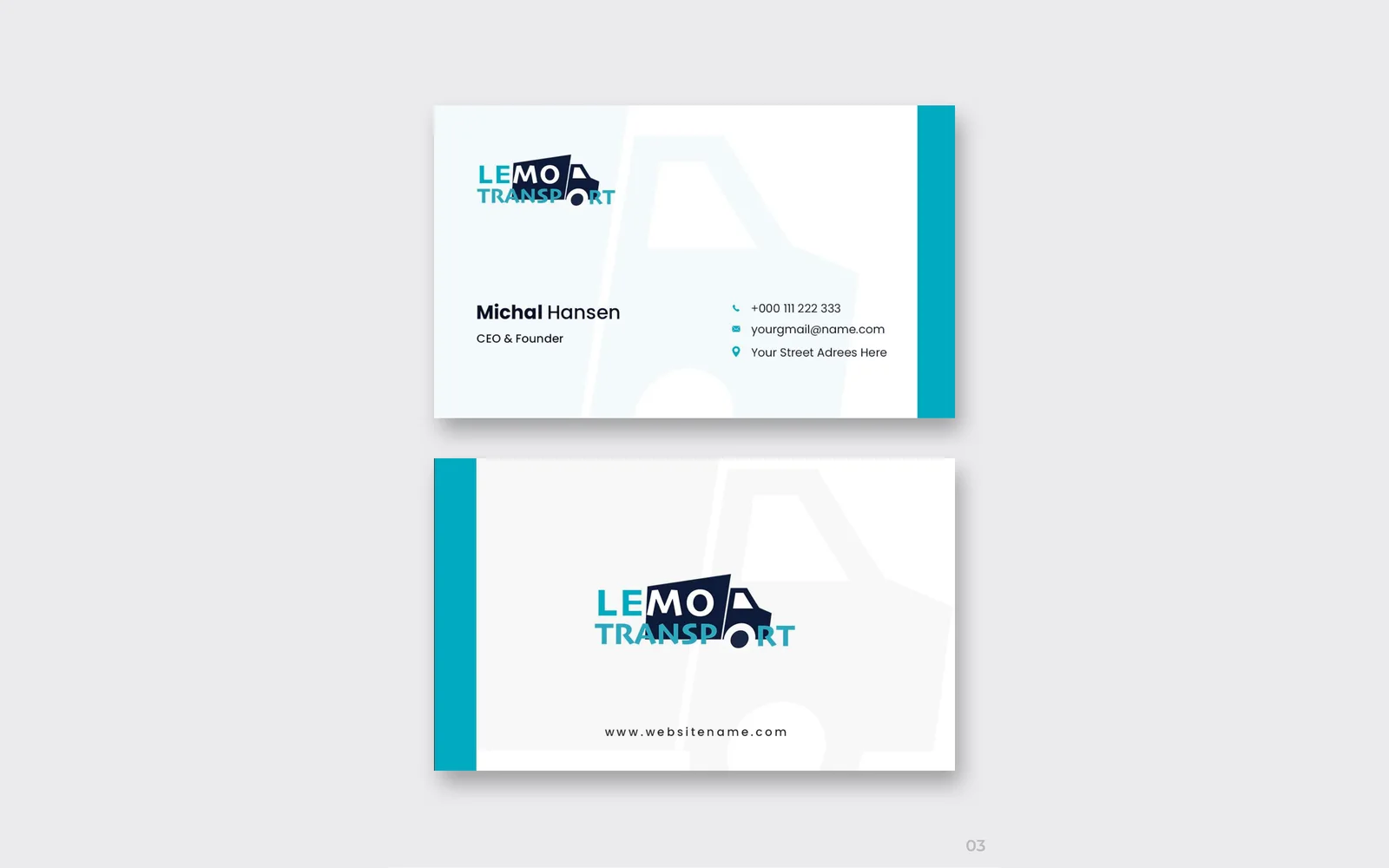 Lemo Transport LLC corporate identity 4