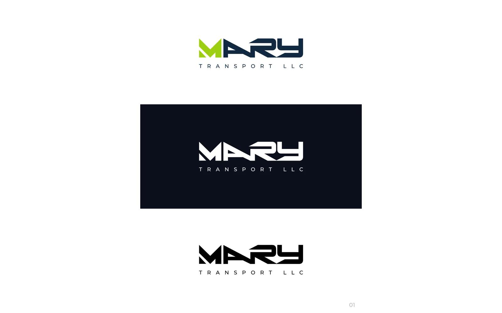 Mary Transport LLC corporate identity 2