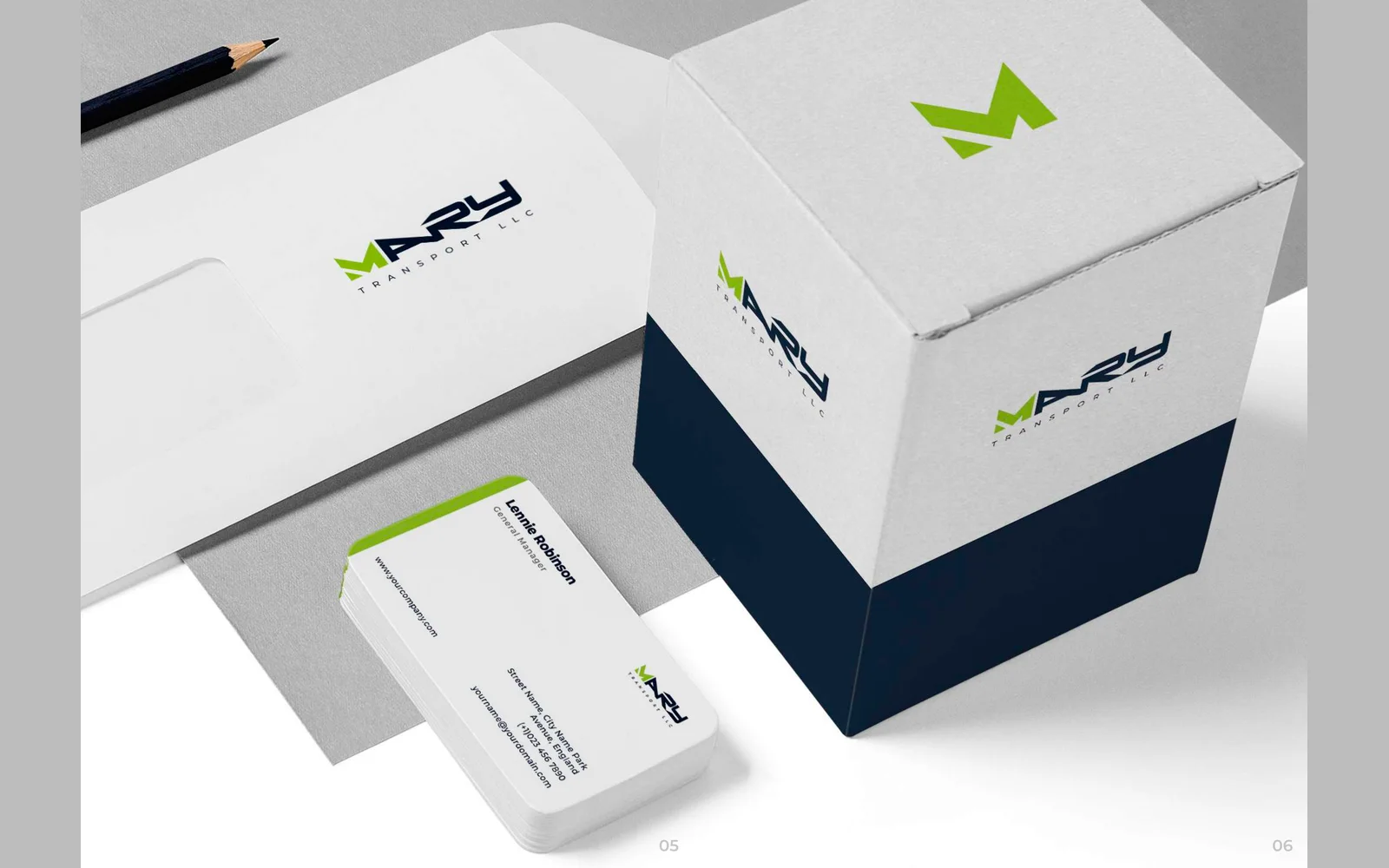 Mary Transport LLC corporate identity 6