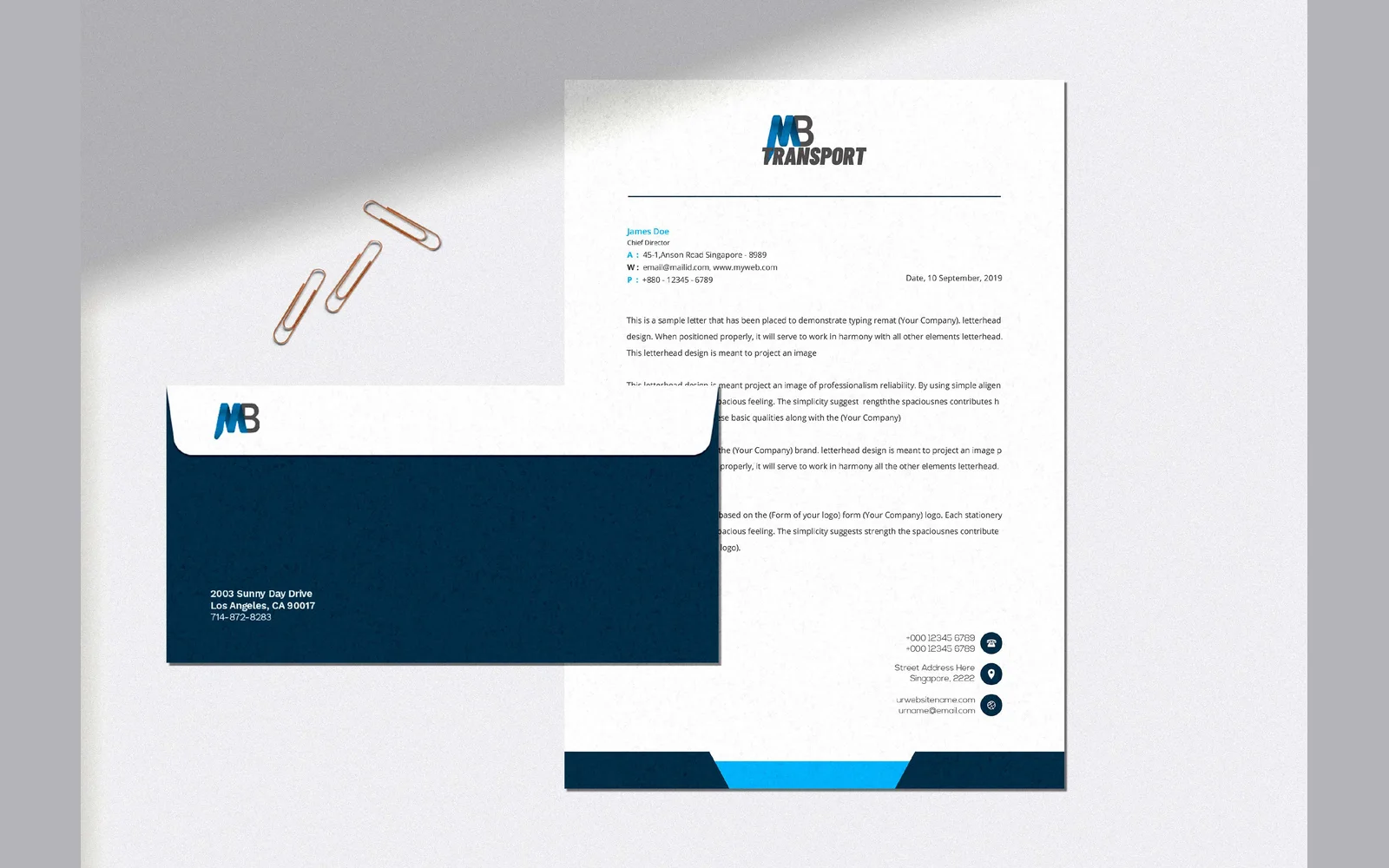 MB Transport corporate identity 6