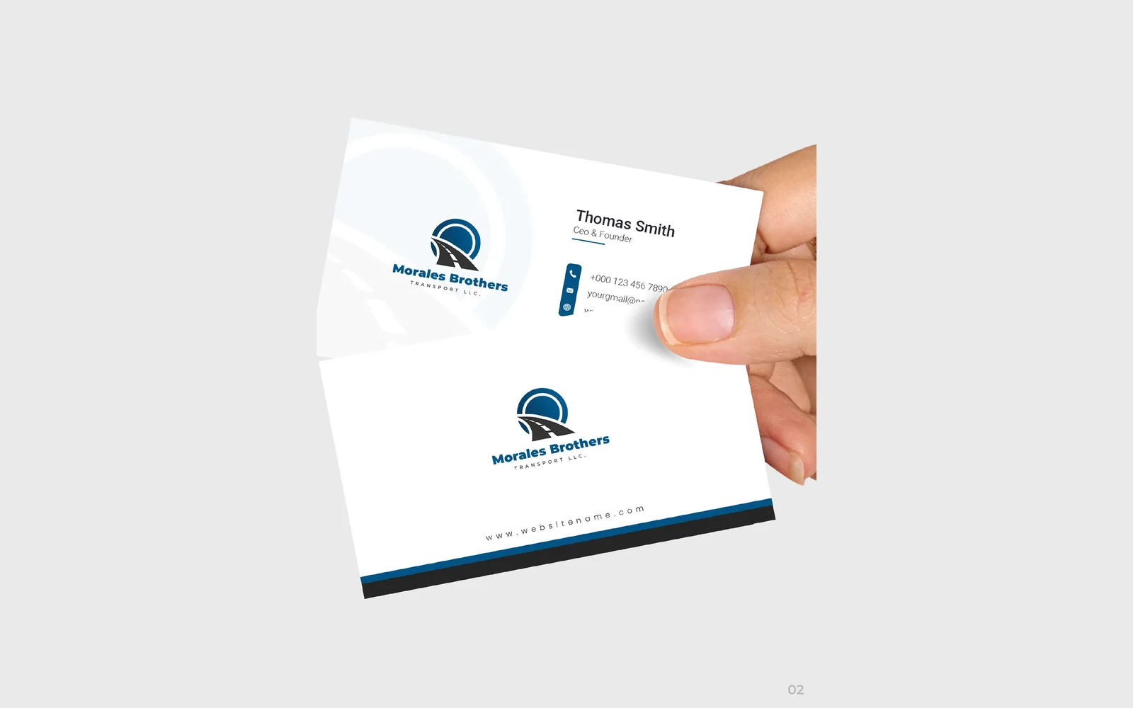 Morales Brothers Transport LLC corporate identity 3