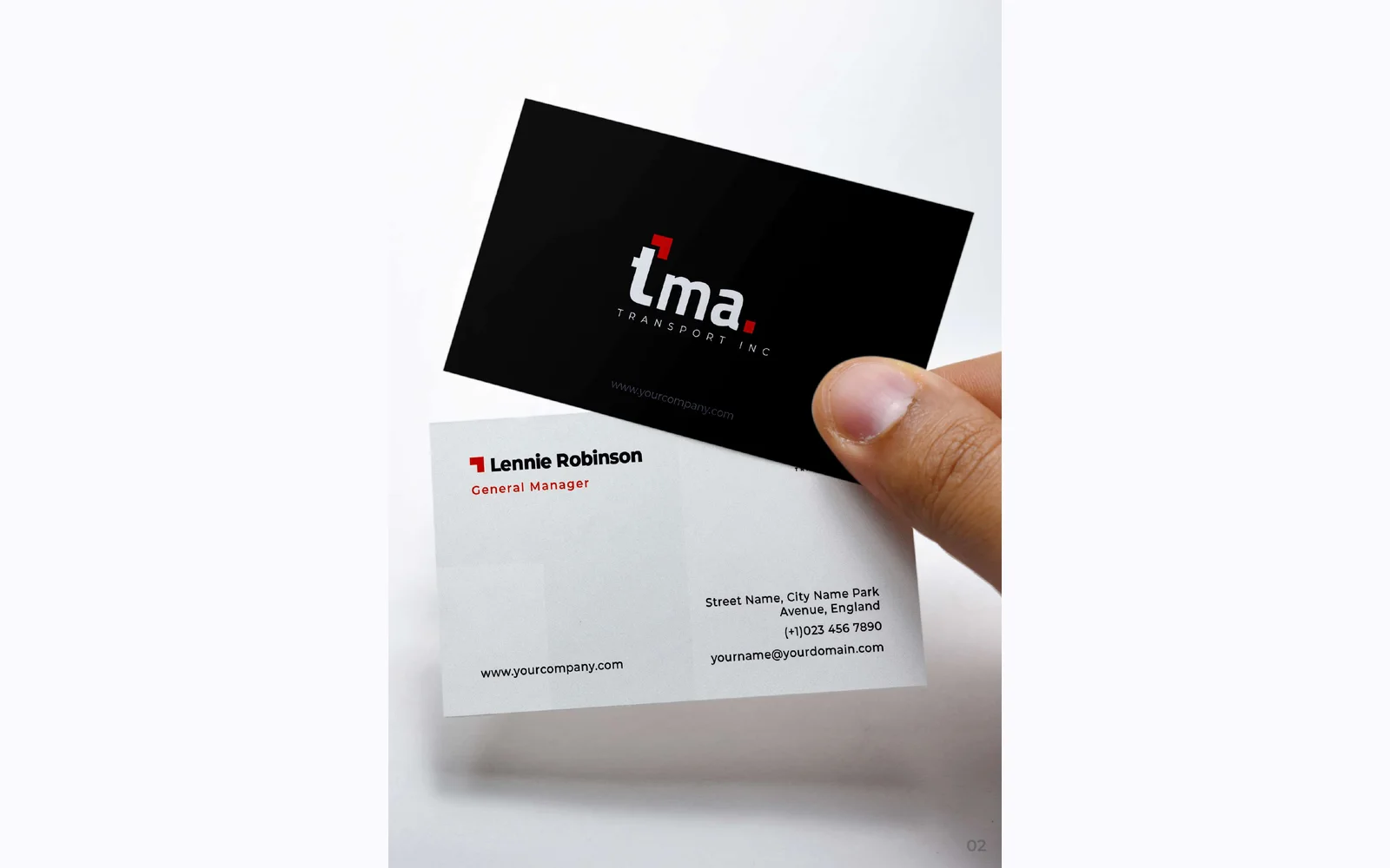 TMA Transport Inc corporate identity 3