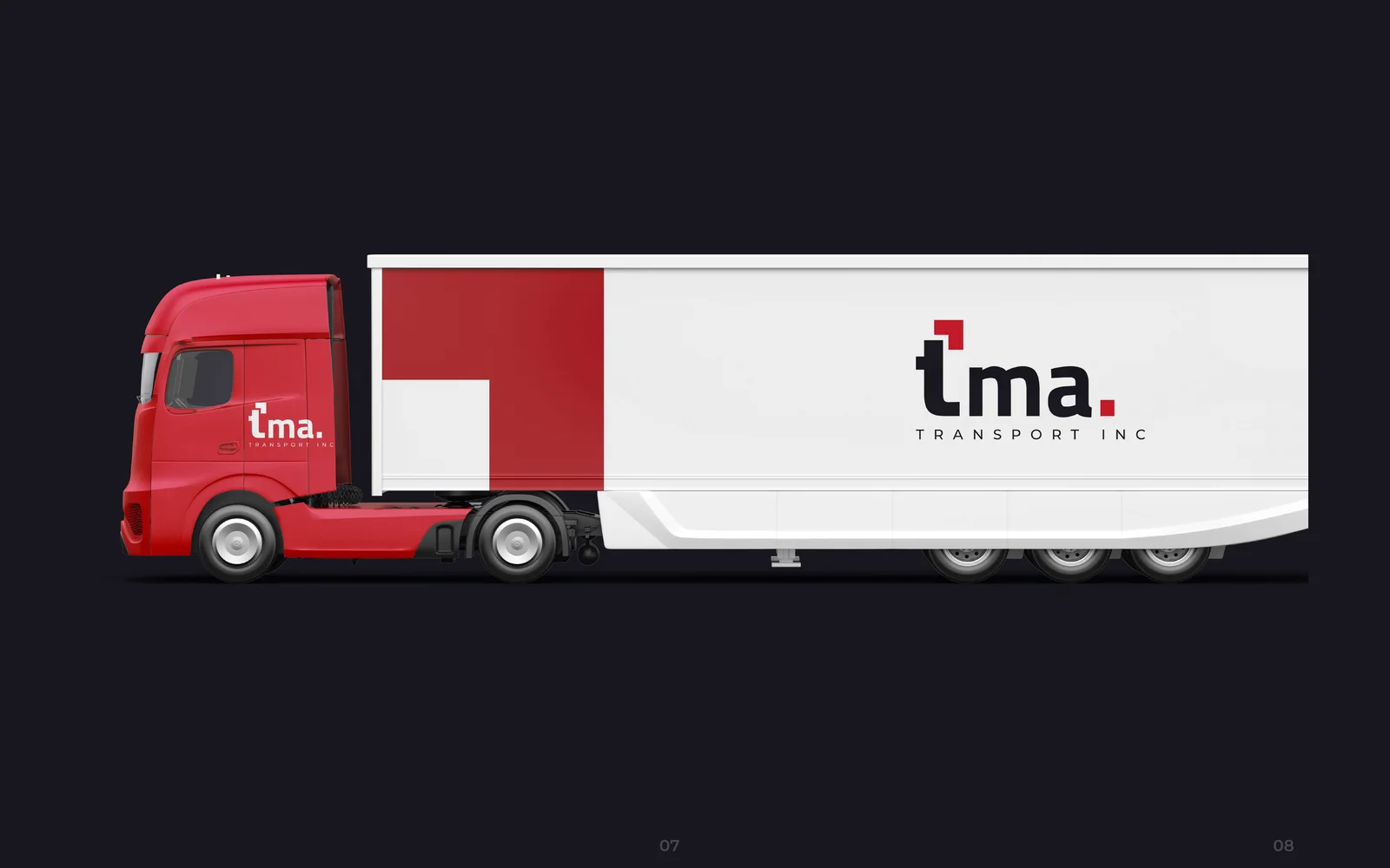 TMA Transport Inc corporate identity 7