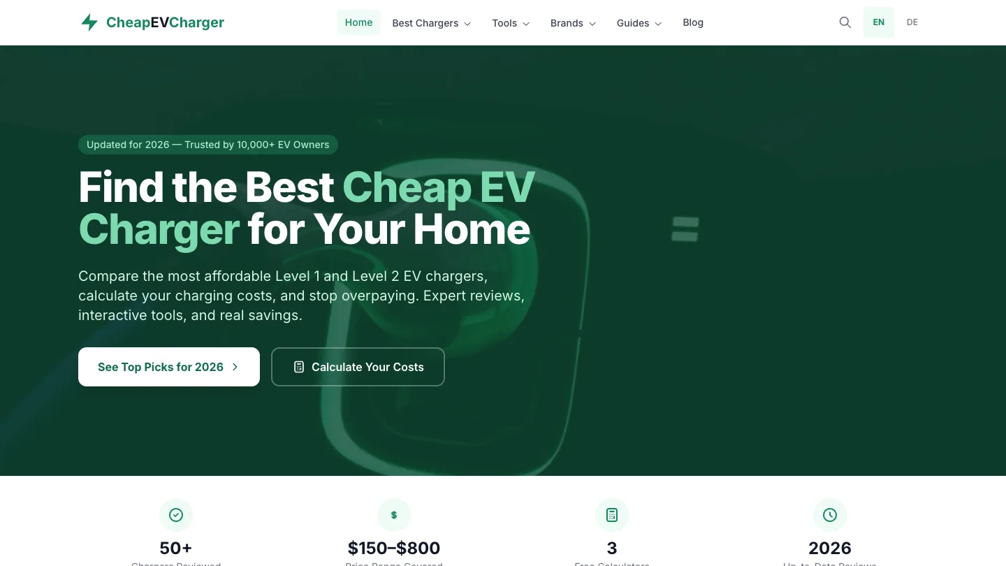 How CheapEVCharger Became the Go-To EV Charging Platform with 10,000+ Monthly Users