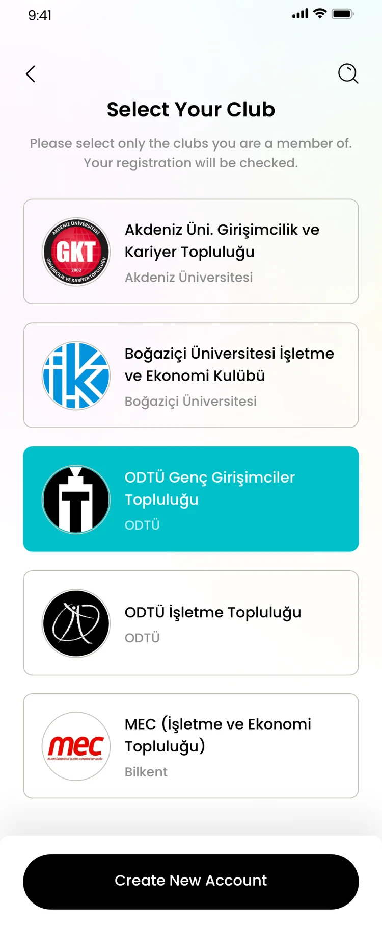 Öğrenci Kulüp screen 6