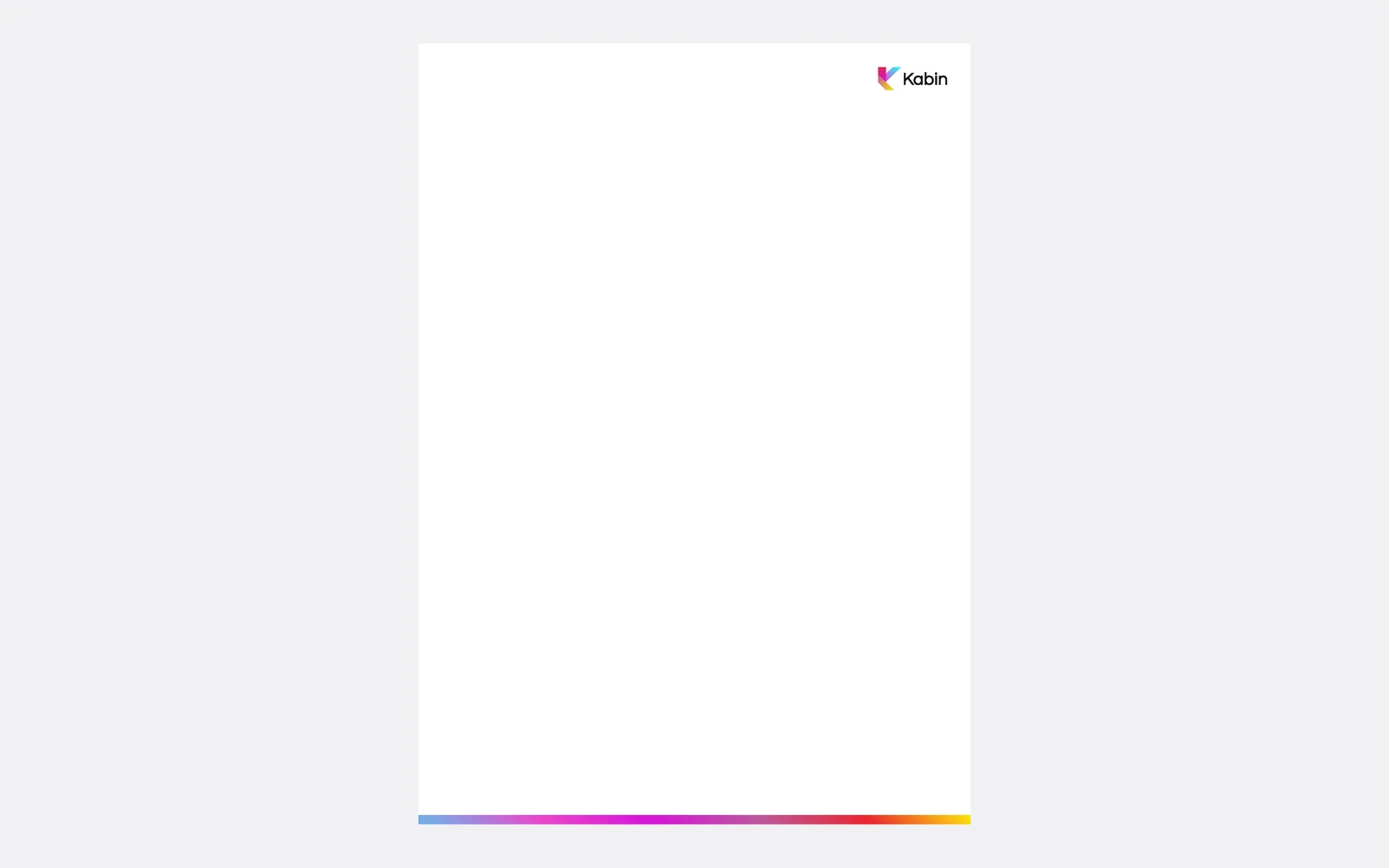 Kabin screen 7