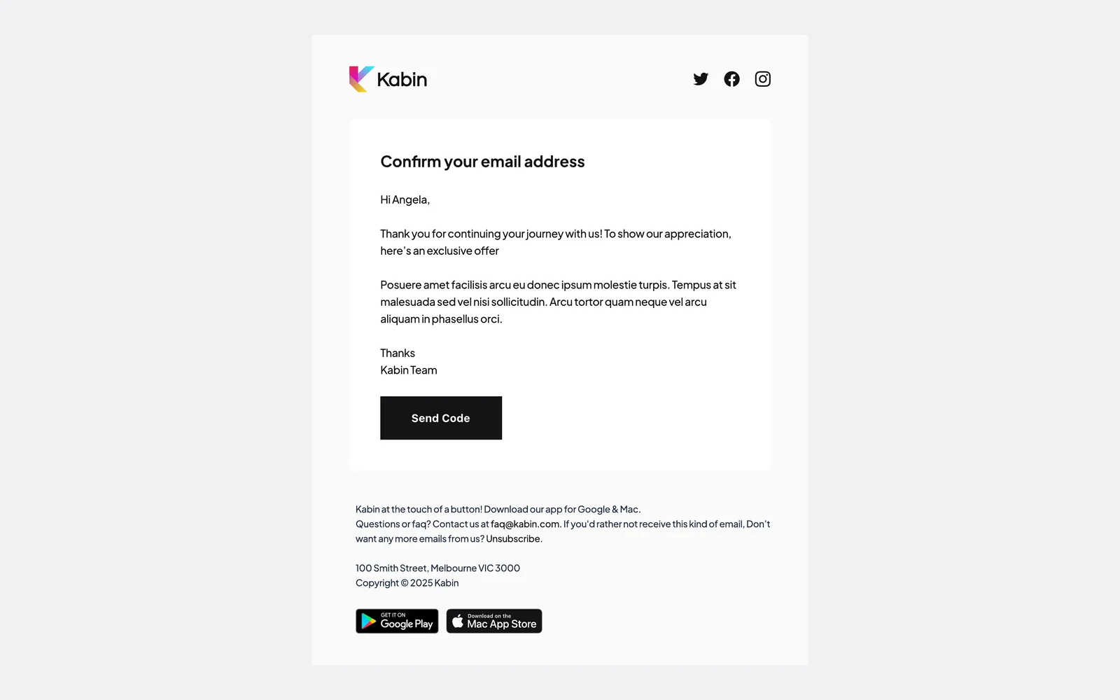 Kabin screen 9