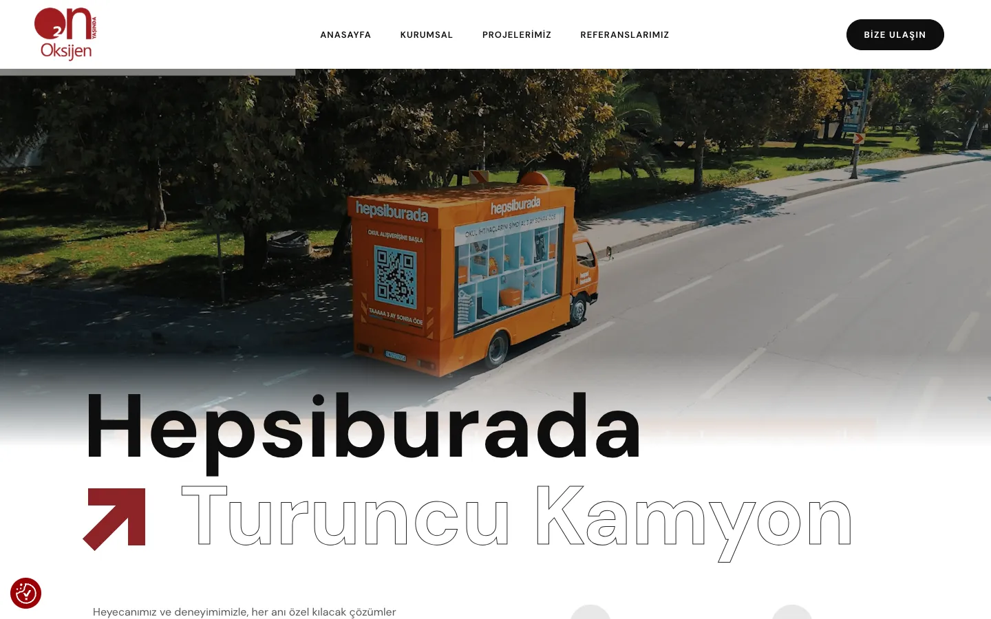 Oksijen Events screen 2