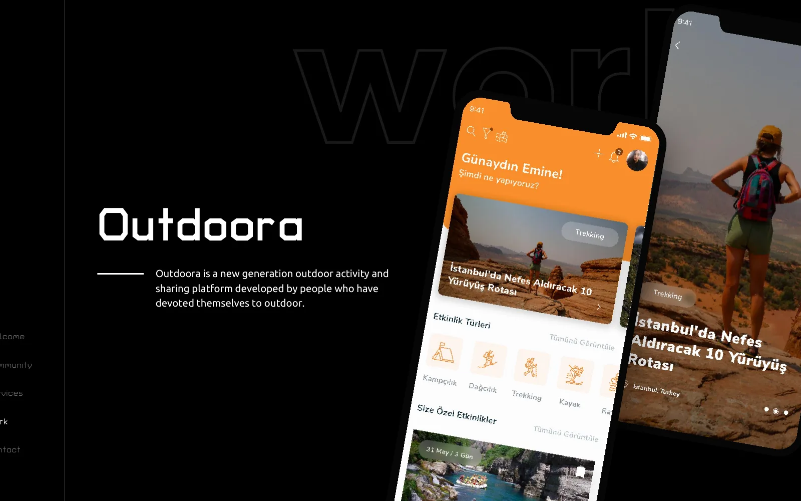 Outdoora screen 1