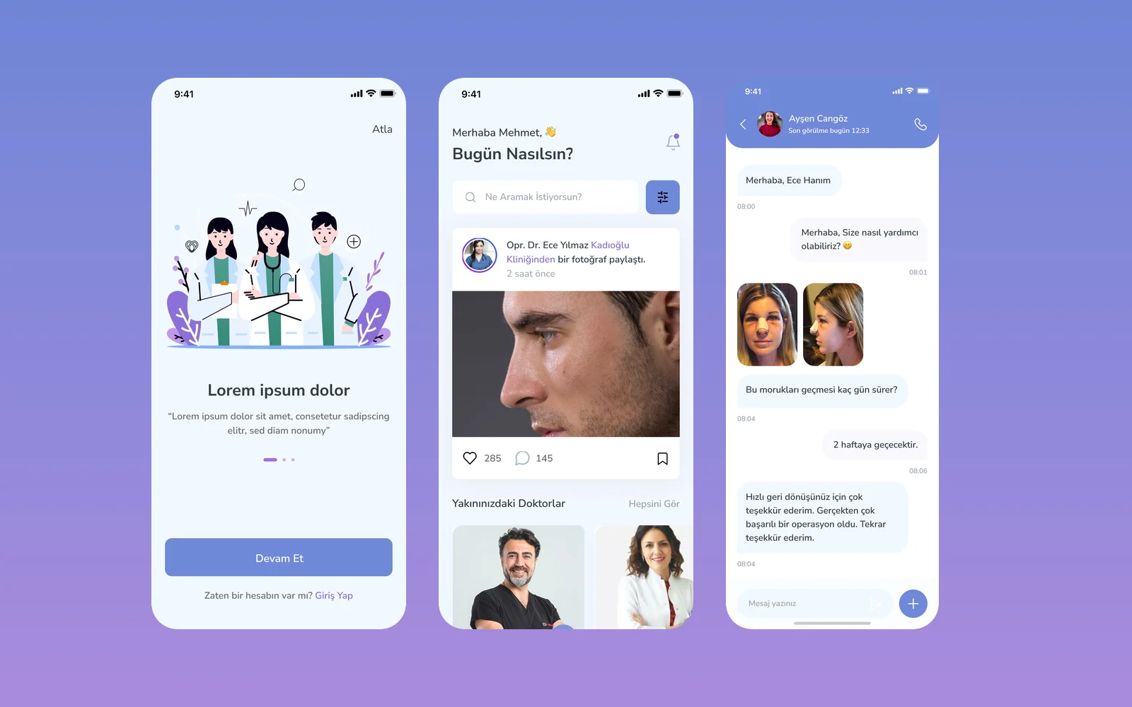 Primask: Mobile App Design for an Aesthetic Surgery Community