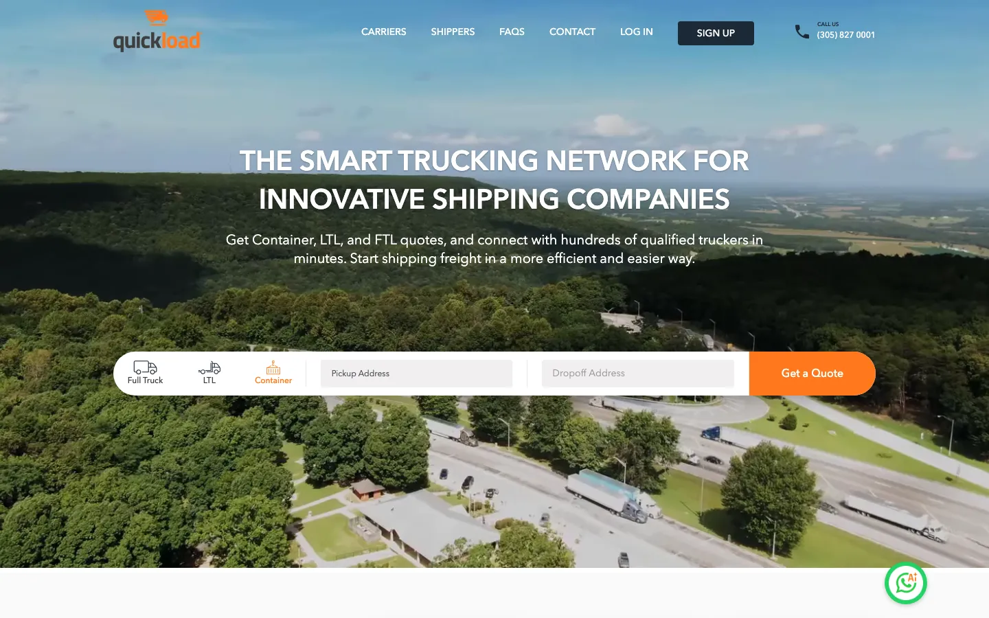Quickload: Frontend and UX for a Two-Sided Freight Marketplace