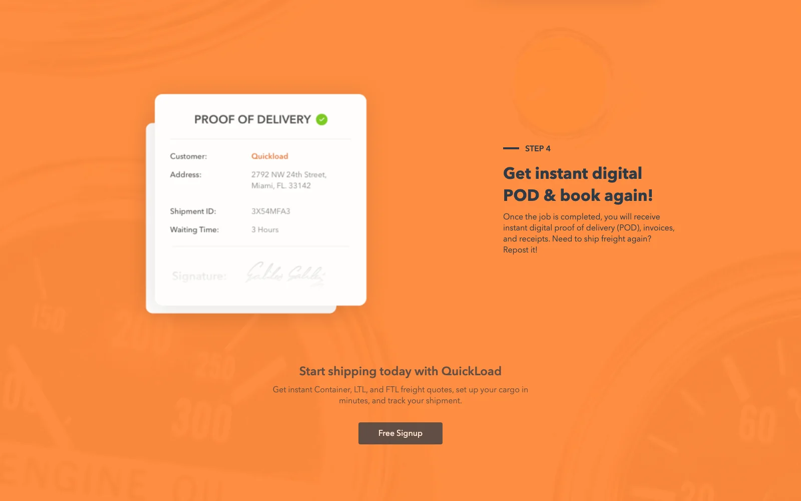 Quickload screen 1