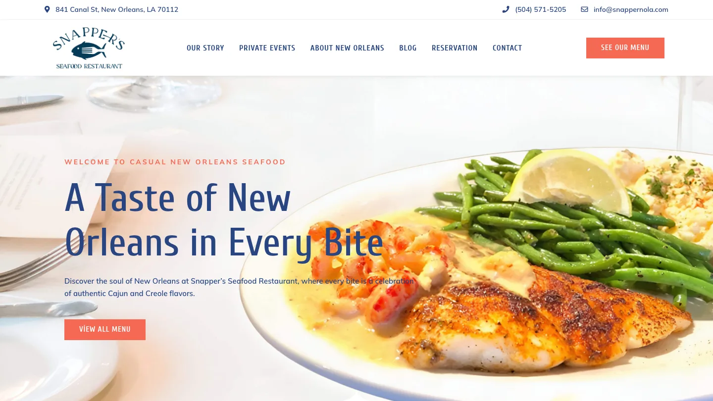 How Snapper's Seafood Reclaimed the French Quarter's Search Results and Boosted Reservations by 156%