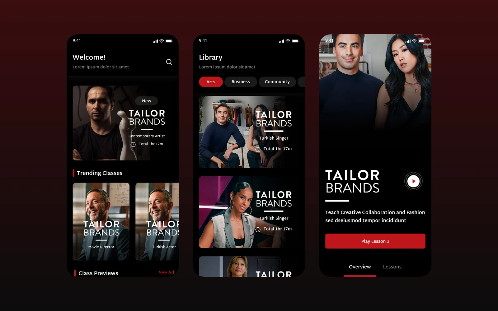 Wise & Rise: Mobile App Design for Online Video Classes
